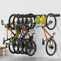 Bike Storage Rack 48Inch for 6 Bikes + 5 Helmets, Heavy Duty Bike Hangers for by Housolution