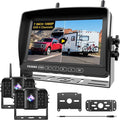 Dual RV Backup Camera Wireless by FEISIKE