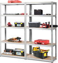 ERGOMASTER 5 Tiers Steel Shelves by ERGOMASTER
