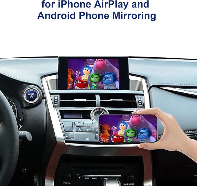 LVDS Wireless Wired CarPlay for Lexus RX ES NX CT is RC OEM Rotary Knob - Image 6