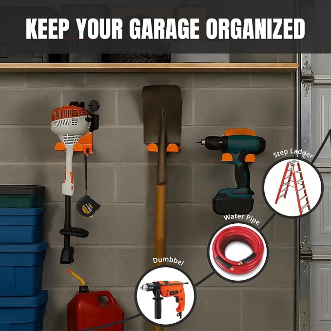 Weed Eater Hanger with Extra Hook - Image 3
