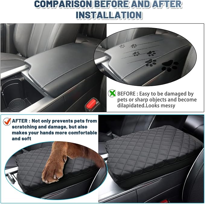 2025 Palisade Armrest Cover, for 2020-2025 Hyundai Palisade Accessories Softy - Image 6