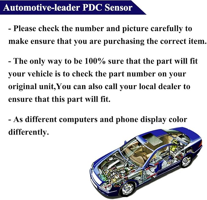 4Pcs Reverse Backup Park Sensor 4F2315K859AA 3F2Z15K859BA Parking Assist Sensor - Image 8