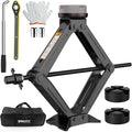 IMAYCC Car Jack Kit 2.5 Ton Scissor Jack Portable Car Jack and Stand Kit by IMAYCC