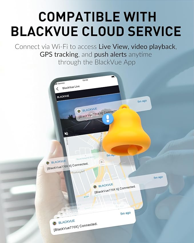 BlackVue DR770X-2CH II Dash Cam – Dual Full HD Front & Rear, Enhanced Visual - Image 4