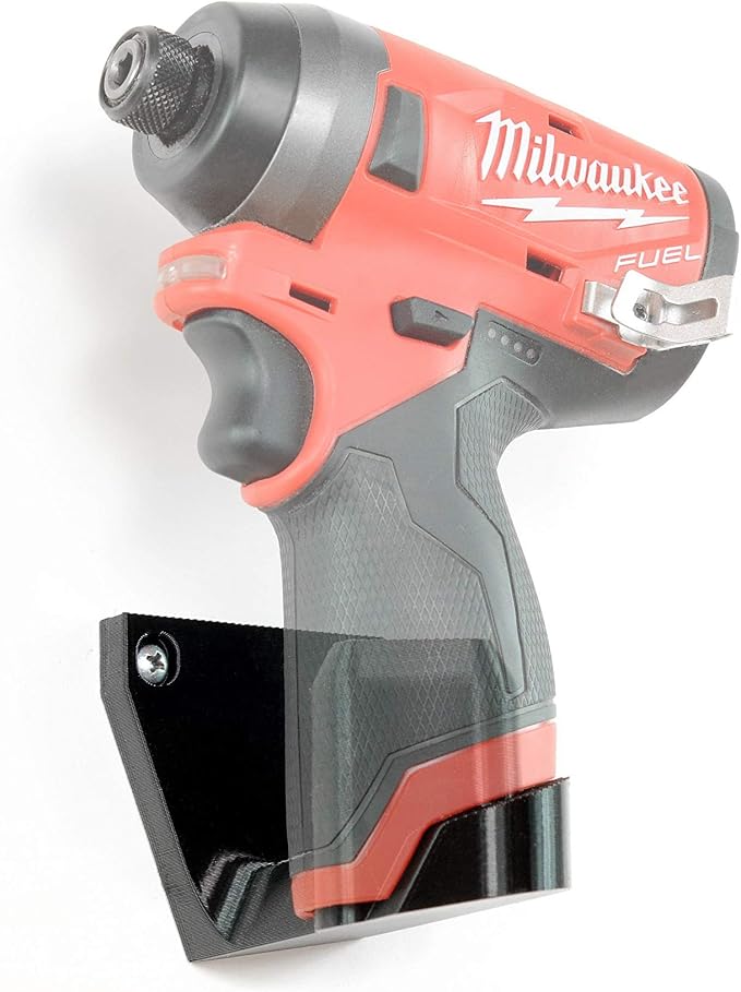 Spartan Mounts Wall Hook for Milwaukee M12 Tools Left by SpartanMounts