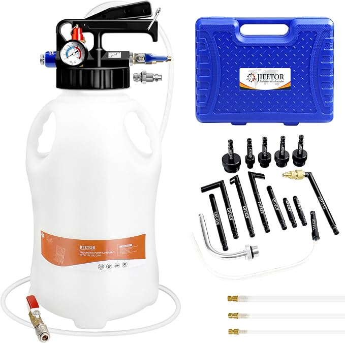 JIFETOR Transmission Fluid Pump Pneumatic Extractor and Dispenser Tool Kit by JIFETOR