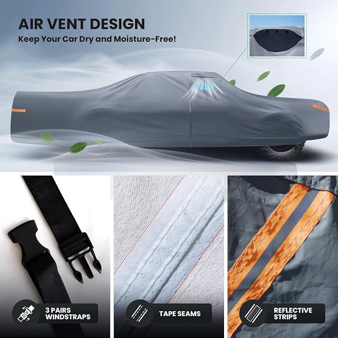 Waterproof Lincoln Continental Car Cover - Image 6