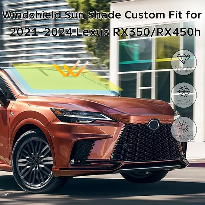 Sunshade Windshield Sun Shade Custom Fit - Image 2