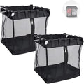 2Pcs Large Slatwall Baskets Mesh Slatwall Baskets by zjdbset