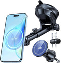 HTU for MagSafe Car Phone Mount Magnetic Phone Holder for Windshield Vent by HTU15yearsincarmounts