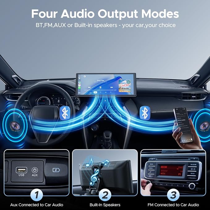 9.26'' Carplay Screen for Car - Image 5