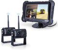 Yuwei Digital Wireless Backup Camera System, YW-77214 Dual HD 720P Camera by yuwei