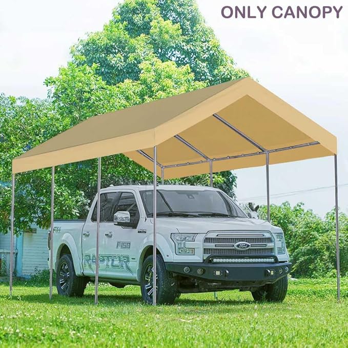 10'x20' Upgraded Carport Replacement Top Canopy Cover - Image 5