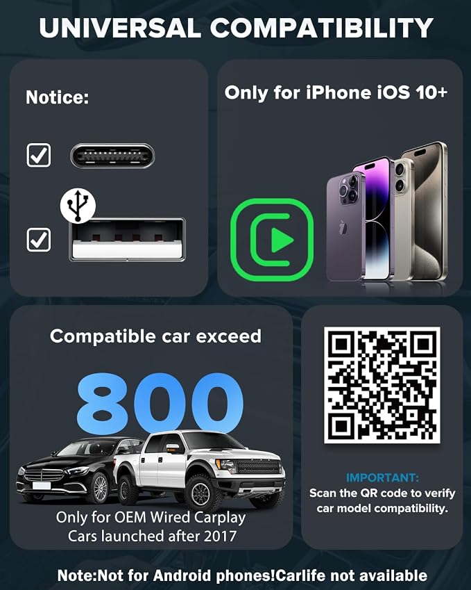 LC-dolida Wireless CarPlay Adapter - Image 2
