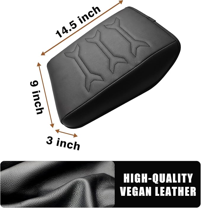 Muslogy for 2024 2025 Atlas & Cross Sport Center Console Pad Armrest Cover - Image 6