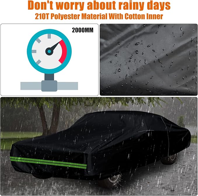 Waterproof Car Cover Compatible - Image 4