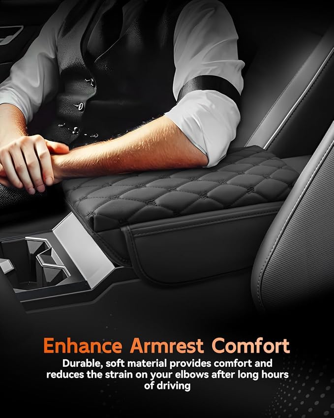 CDEFG for 2024 2025 Cybertruck Center Console Cover Armrest Cover for Tesla - Image 5