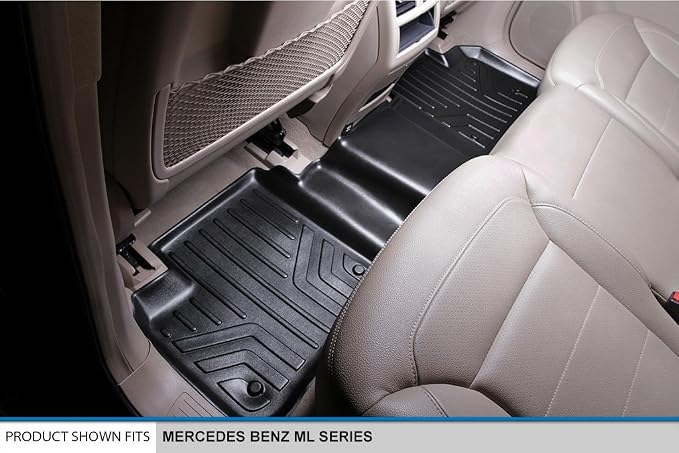 SMARTLINER Custom Fit Floor Mats 2 Row Liner Set - Image 4