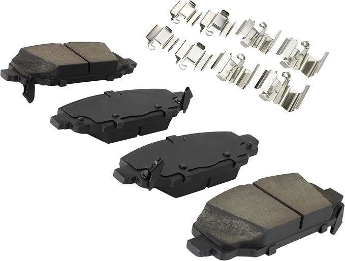 Premium Ceramic Rear Brake Pads Compatible - Image 2