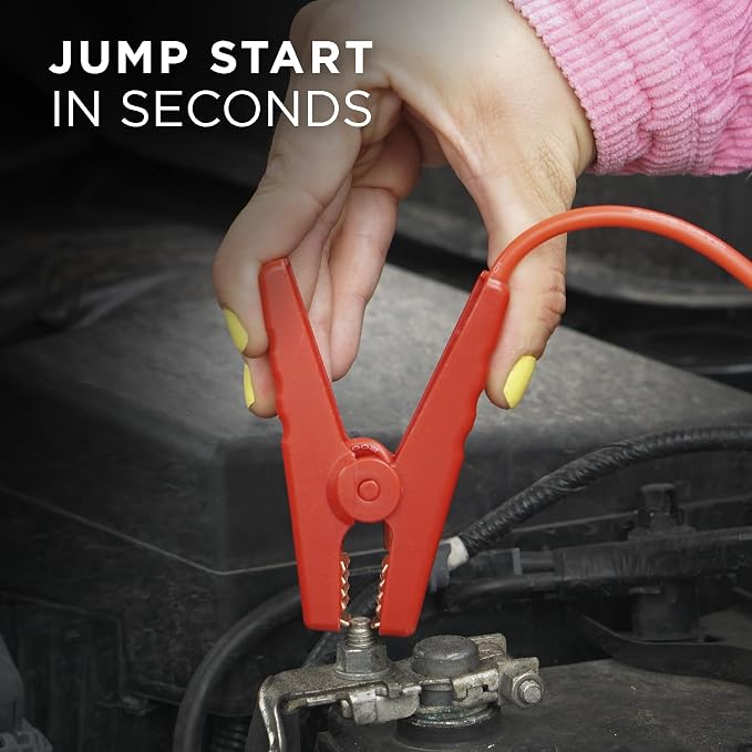 BoostHero Portable Car Battery Jump Starter, 000mAh Power Bank, LED Flashlight - Image 8