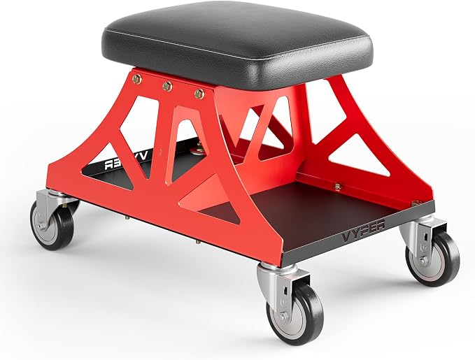 Vyper Low Pro Garage Stool by VyperIndustrial