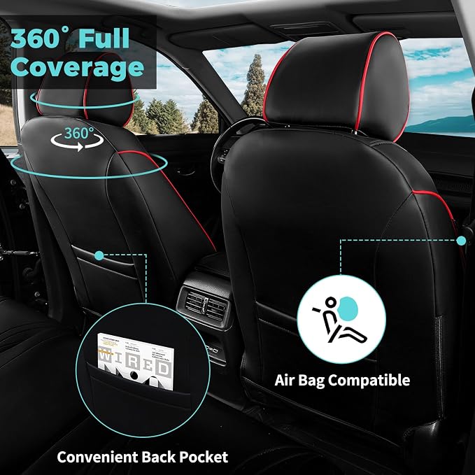 Seat Covers for Honda CRV 2023 2024 2025 2026 EX/EXL/LX/Sport/Touring/Special - Image 8