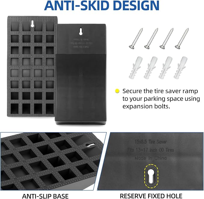 2-Pack Flat Free Tire Saver Ramp - Image 5