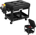 Rolling Mechanic Shop Stool by FreekyRock