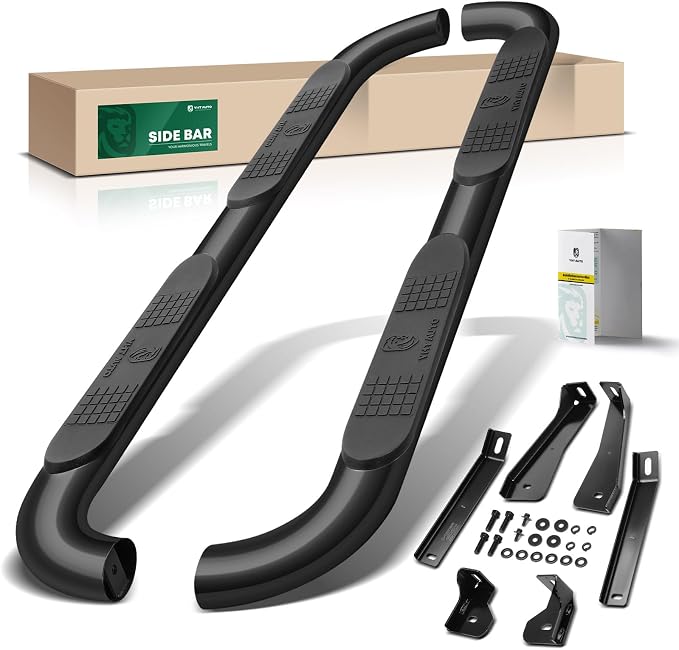 YHTAUTO 4 Inch Running Boards Side Steps Compatible by YHTAUTO