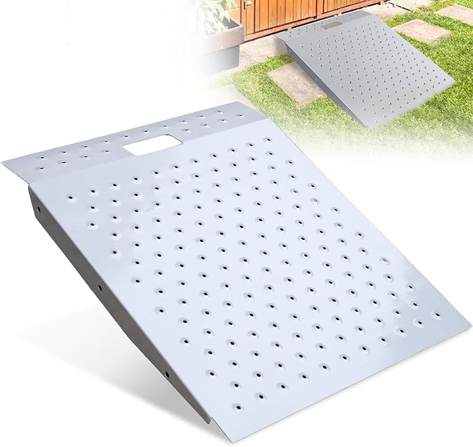 Shed Ramp 1PC, Loading Ramp for Riding Mower, 750 lbs Capacity, Shed Storage by WHALEMOTOR