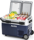 Aeitto 12 Volt Car Refrigerator, 42QT Dual Zone Portable Car Fridge Freezer by Aeitto