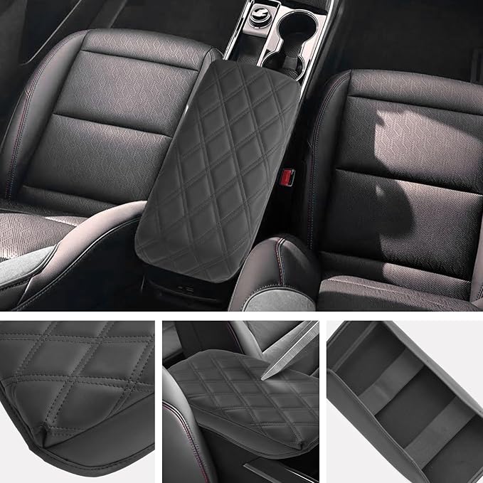 SXCY for 2025 Chevy Equinox Armrest Cover Pad for Equinox 2025 Center Console - Image 3