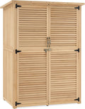 MCombo Outdoor Storage Cabinet, Wooden Storage Shed by MCombo
