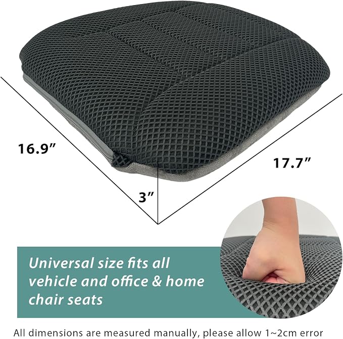 AEROiVi Car Booster Seat Cushion Raise The Height - Image 2