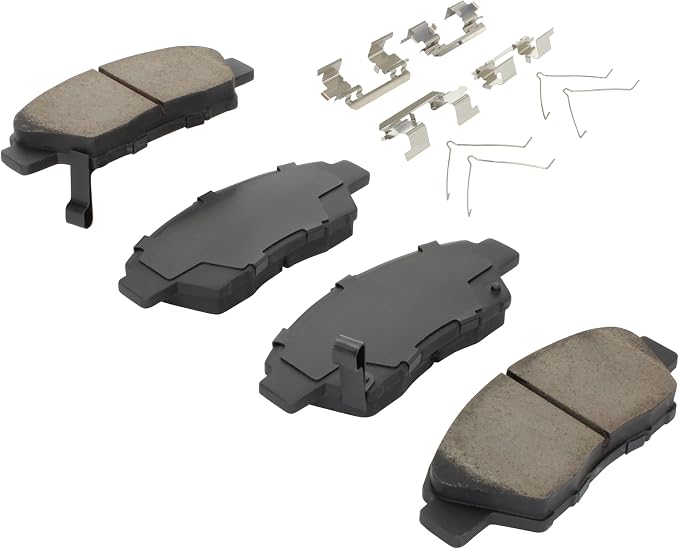 Premium Ceramic Front Brake Pads Compatible - Image 2