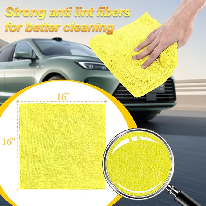 Car Wash Drying Towels, Extra Soft, Reusable and Durable, Interior&Exterior - Image 2