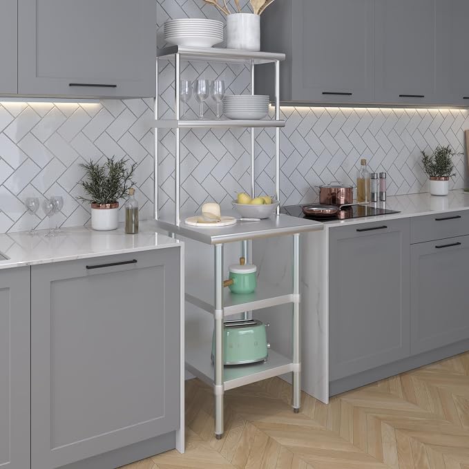 Amgood Stainless Steel Work Table - Image 6