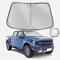 Windshield Sun Shade for Ford F150 2021-2025 Foldable Sun Sunshade for Car by Fonowka