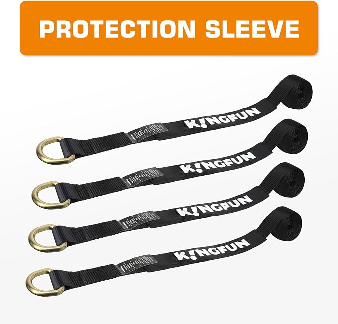 Kingfun Car Tie Down Straps for Trailers - Image 3