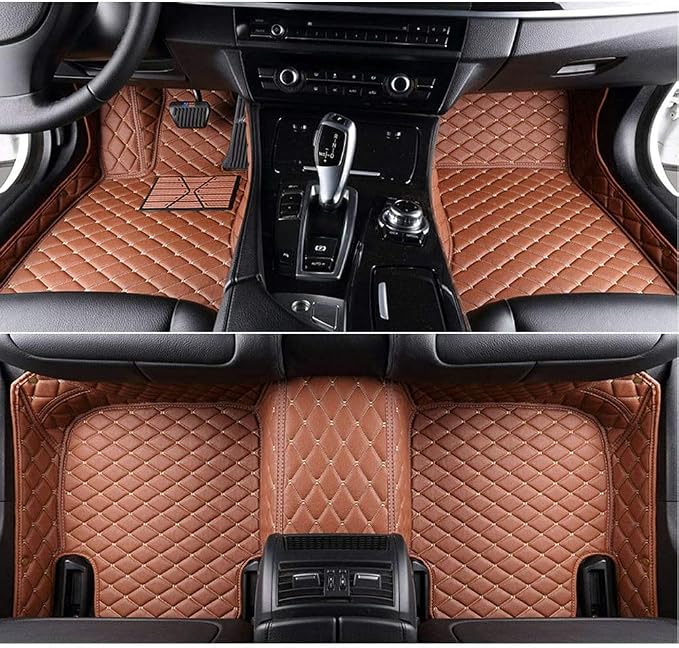 Custom All-Weather Protection Luxury Leather Floor Mats - Image 9