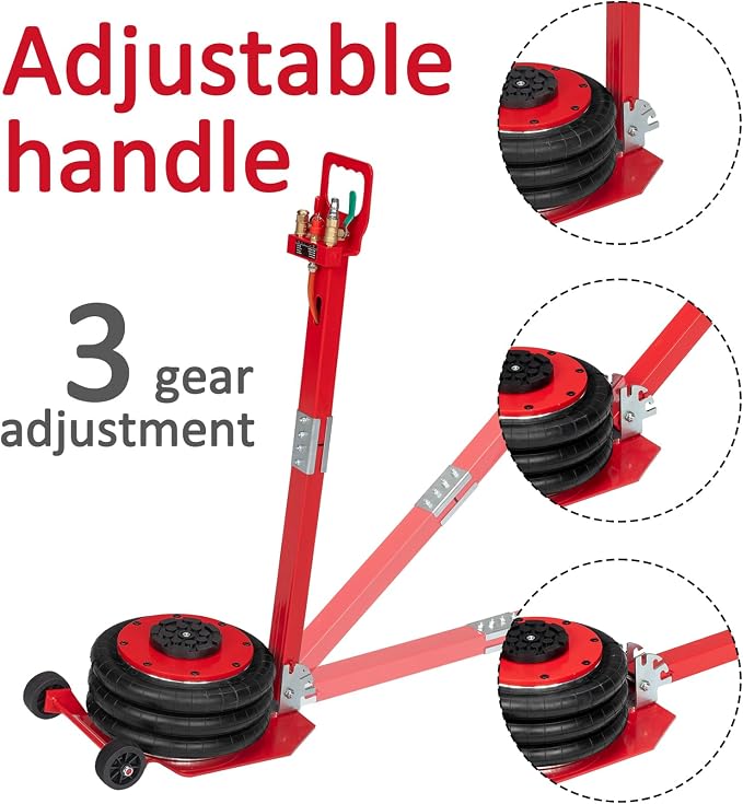 Air Jack 3 Ton/6600 lbs Airbag Jack Pneumatic Jack Lift Up to 15.75 Inch 3-5S - Image 2