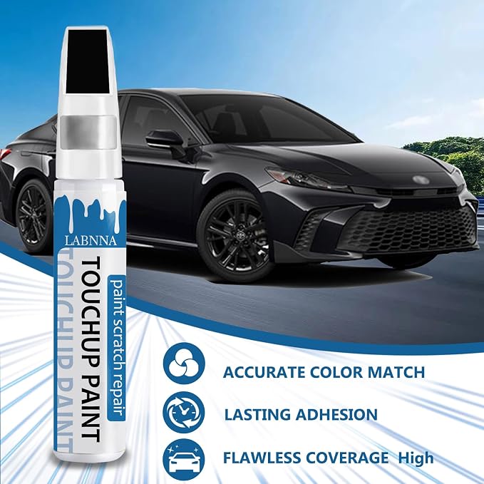 Black Touch Up Paint for Chevrolet-Exact Match 2 in 1 touchup Paint Pen for - Image 6