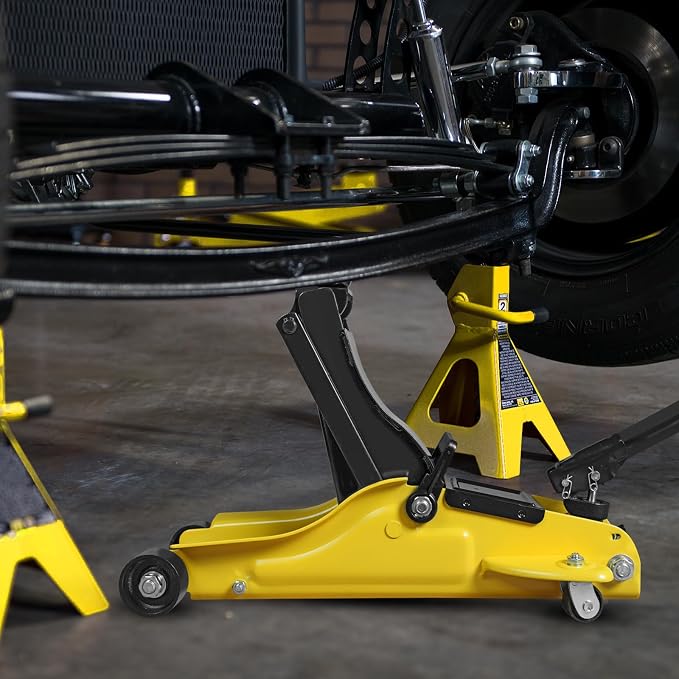 YELLOW JACKET 2.5 Ton Trolley Jack - Image 8