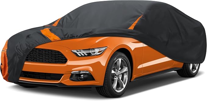 in Full Exterior Car Cover All Weather, Waterproof, UV Resistant, Fit Coupe by DYTARGET