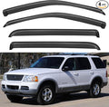 Window Visors Rain Guards Shield by YQAUTEC