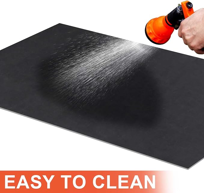 78 x 31 Inch Motorcycle Mat Garage Floor Rug Washable Parking Mats - Image 6