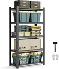 JHYKHG 39" W Storage Shelves, 5-Tier Heavy Duty Garage Shelving, Adjustable by Unknown
