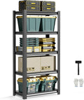 JHYKHG 63" H Storage Shelves, 5-Tier Heavy Duty Garage Shelving, Adjustable by Unknown