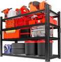 Storage Shelves, Garage Shelving Heavy Duty 1920LBS Capacity, 4 Tier Utility by Unknown